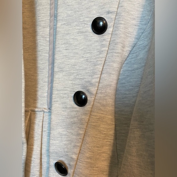 White with grey mix Jacket - Picture 3 of 5